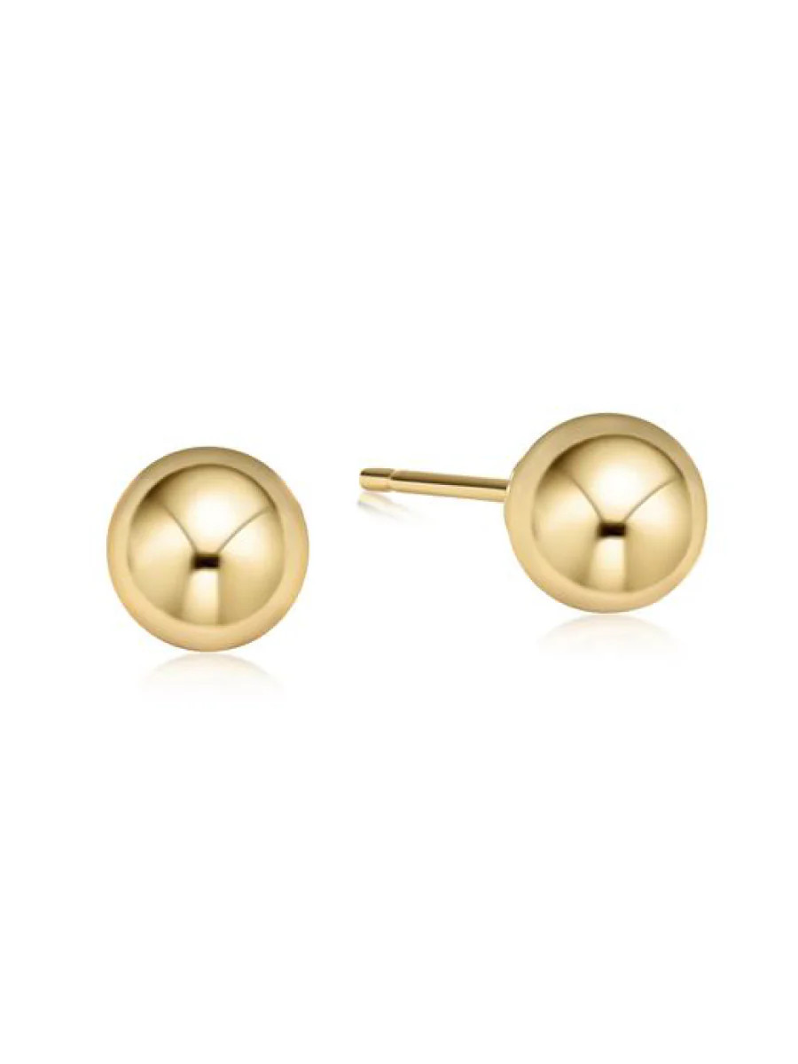 Classic Gold Ball Stud Earring - Southern Made | Shop Southern Made & Southern Made Tees
