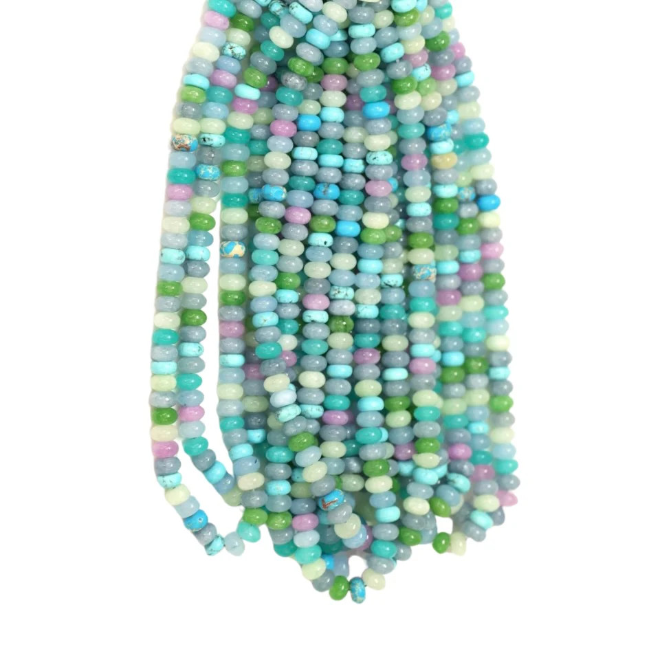 Lottie Mix Gemstone Necklace | Sea Marie Designs