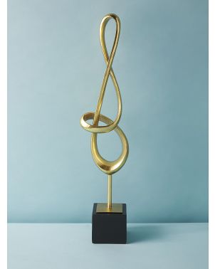 27in Abstract Sculpture On Stand | Decorative Objects | HomeGoods | HomeGoods