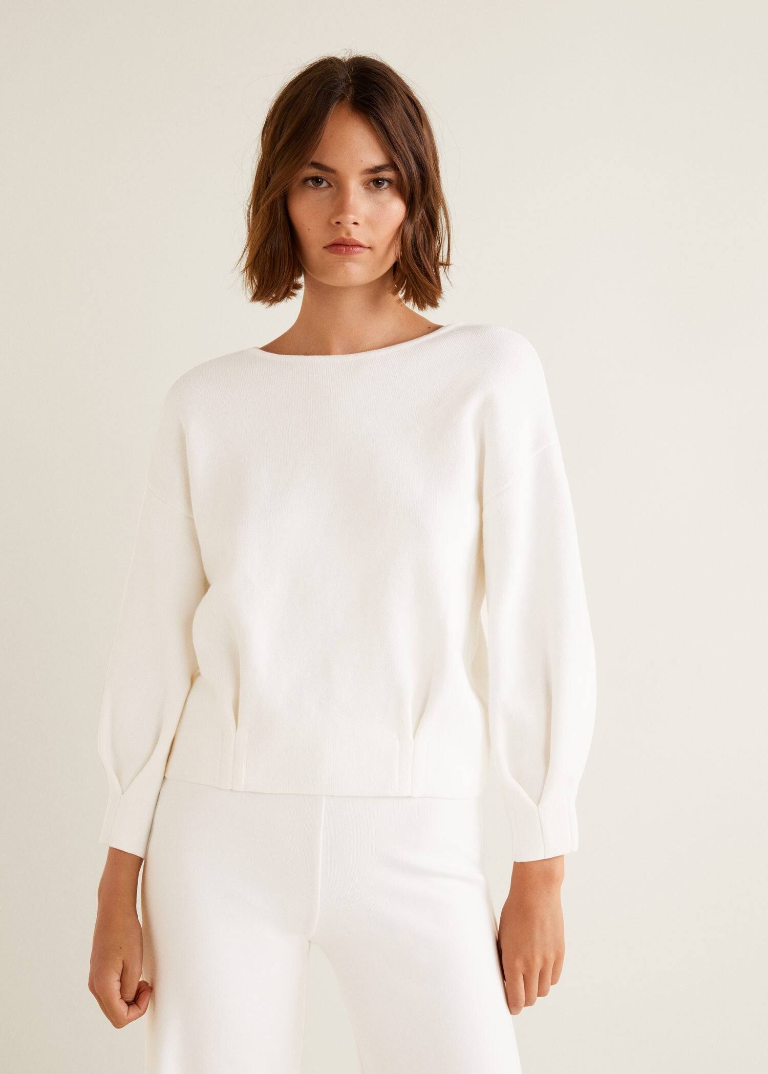 Organic cotton sweater | MANGO (US)