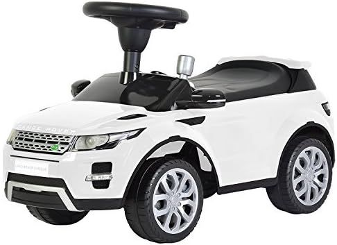 Evezo Range Rover Evoque, Ride-On Toy Car for Kids, Full Steering, Adult Push, Licensed (White) | Amazon (US)