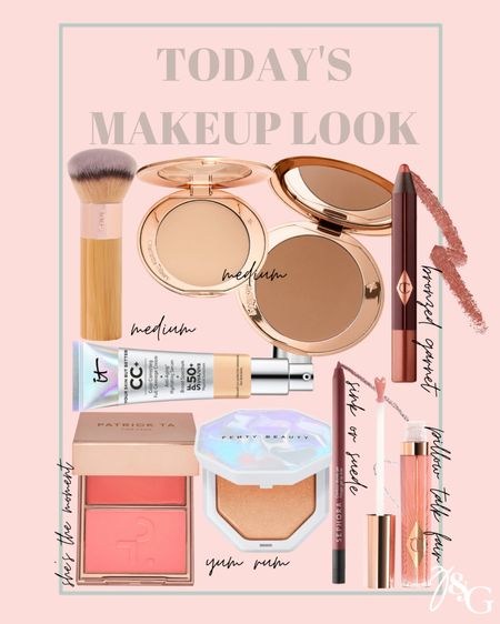 Todays makeup look :: tarte, it cosmetics, charlotte tilbury, Patrick ta, fenty, Sephora favorites 

#LTKStyleTip #LTKFindsUnder50 #LTKBeauty
