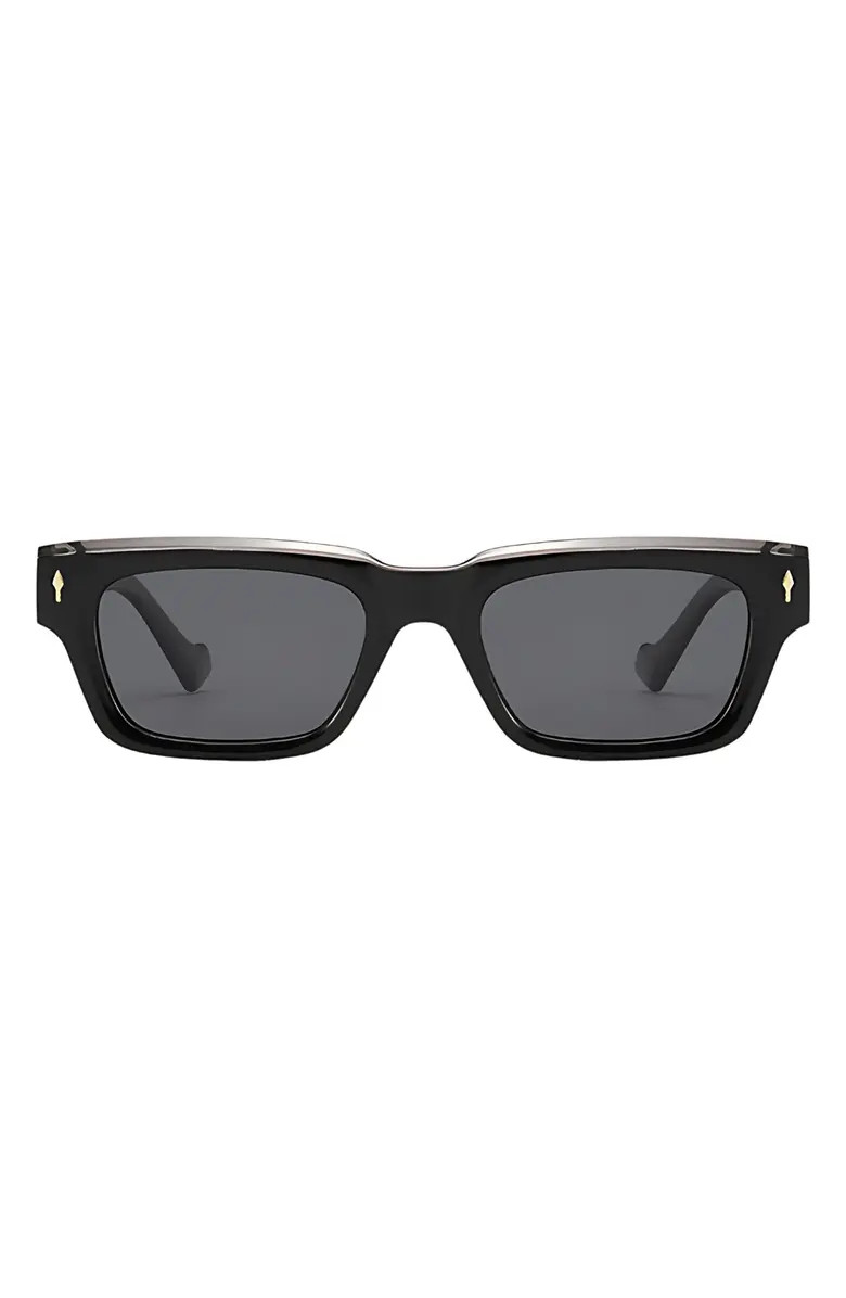 Cole 50mm Polarized Rectangular Sunglasses | Nordstrom