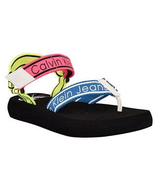 Women's Mikki Strappy Sporty Beach Sandals | Macys (US)