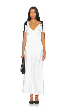 LIONESS Du Cap Maxi Dress in Porcelain from Revolve.com | Revolve Clothing (Global)