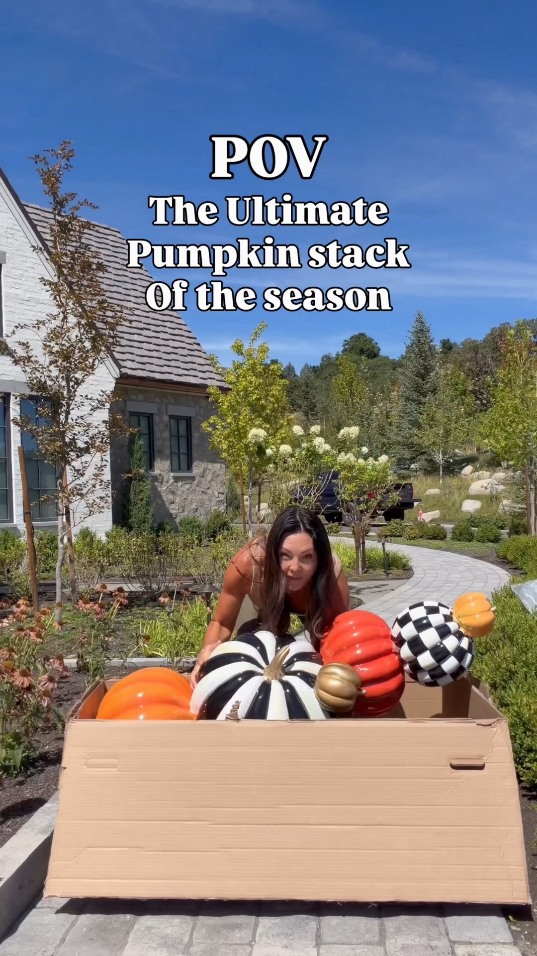 Holy statement pumpkins large and small. Neutrals and bold colors available all hand painted.

#LTKSeasonal #LTKHome