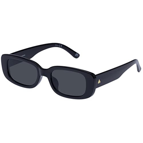 AIRE CERES Rectangular Unisex Sunglasses Black | Amazon (US)