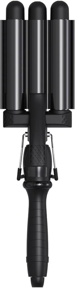 Mermade Hair PRO Hair Waver 1" - Hair Waver 3 Barrel, 3 Barrel Curling Iron 1 Inch, Ceramic Barre... | Amazon (US)