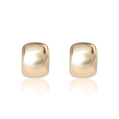 Bcbg Bold Square Hoop Earrings - Gold | Macy's
