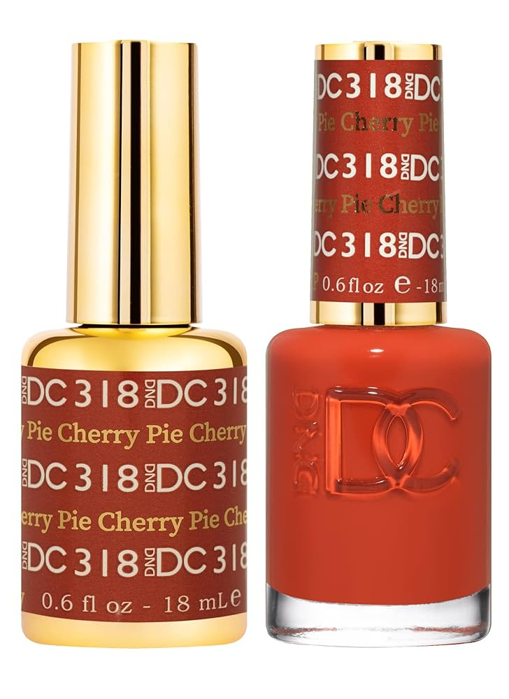 DND DC Gel Polish Set, Orange Collection, UV/LED GelPolish and Air Dry Nail Lacquer, Matching Chi... | Amazon (US)