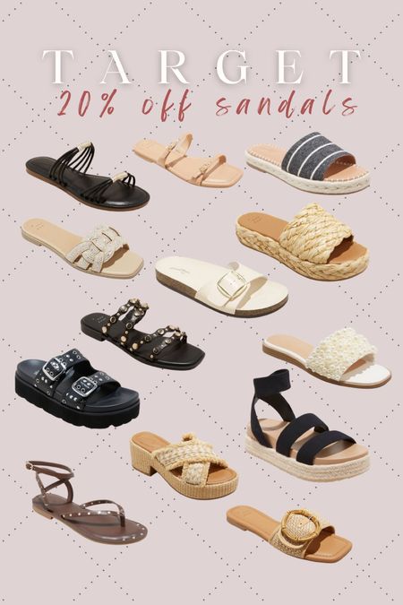 20% off sandals at Target through today! 

#LTKSaleAlert #LTKSeasonal #LTKShoeCrush