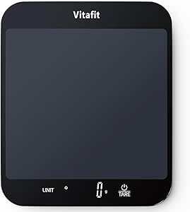 Vitafit 15kg Bilancia da Cucina Digitale, Bilancia Alimentare Elettronica Multifunzione in Grammi... | Amazon (IT)
