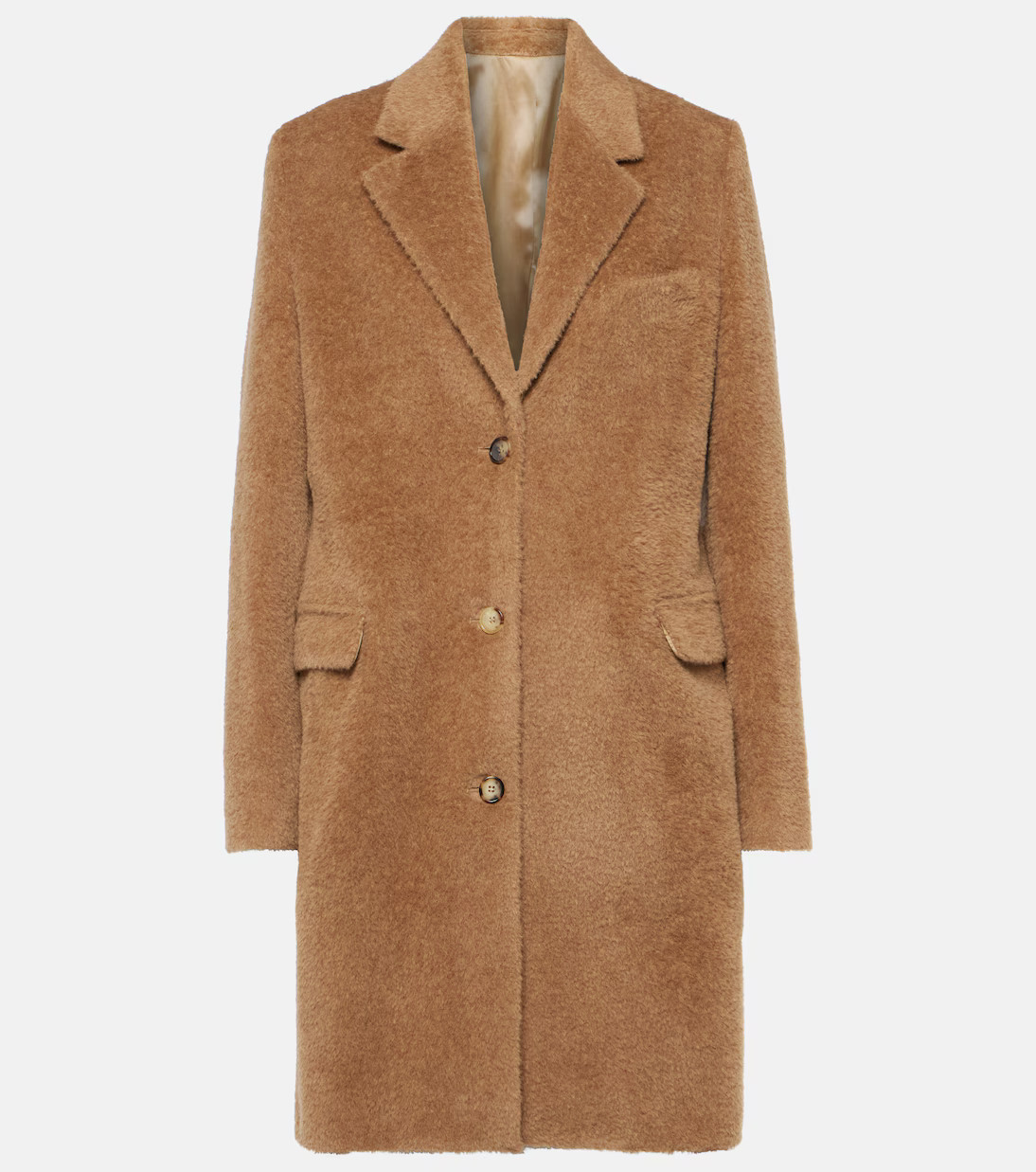 Wool and alpaca teddy coat | Mytheresa (US/CA)