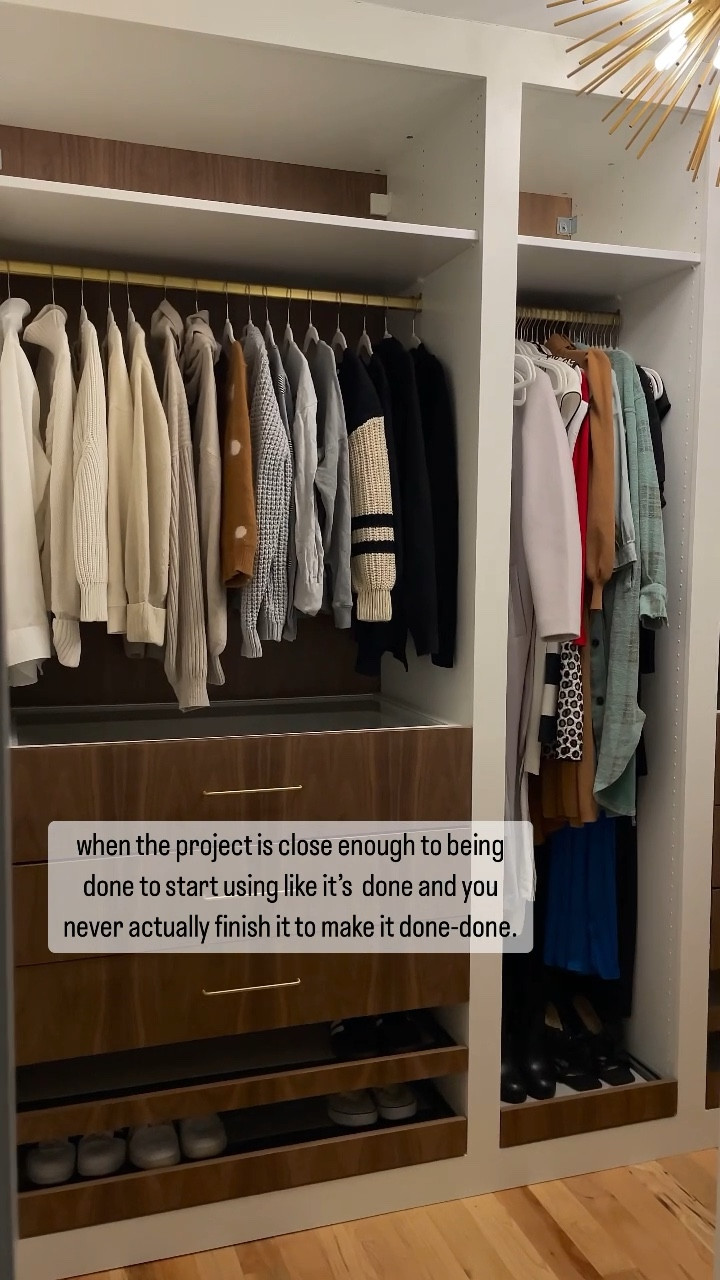 Work in Progress #ikeapaxhack #closetinspo

#LTKhome