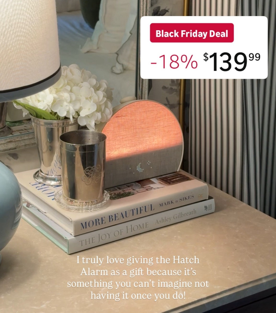 The Hatch Alarm as a gift is so great because people may not think they need it…until they have it! And we all know once you do, you never go back! @amazon #ad #founditonamazon #WinterFavorites2025