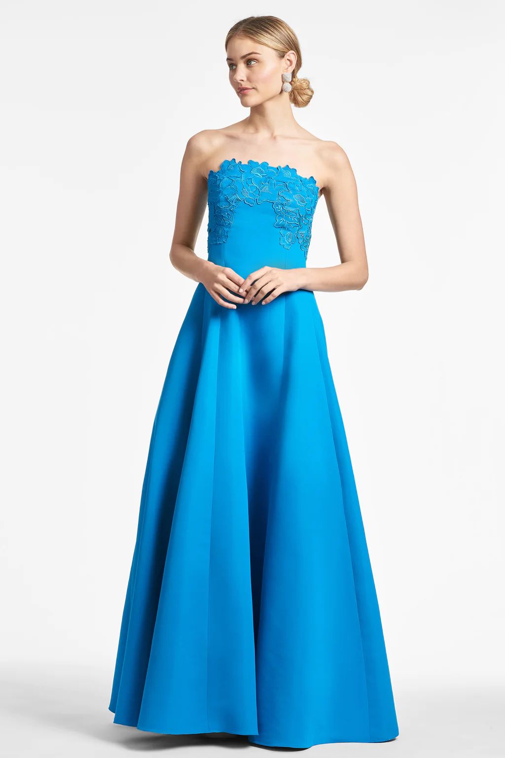 Amal Gown - Turquoise | Sachin & Babi