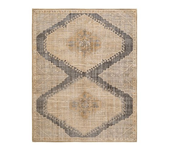 Demitria Hand-Knotted Outdoor Performance Rug | Pottery Barn (US)