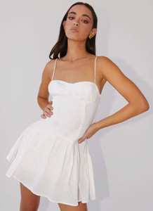 Endless Summer Mini Dress - White | Peppermayo (Global)