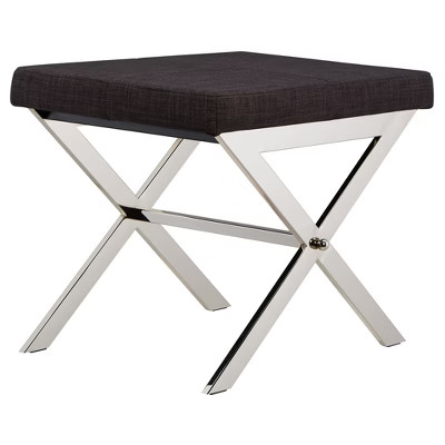 Ornelas Chrome Metal Base Stool - Inspire Q | Target