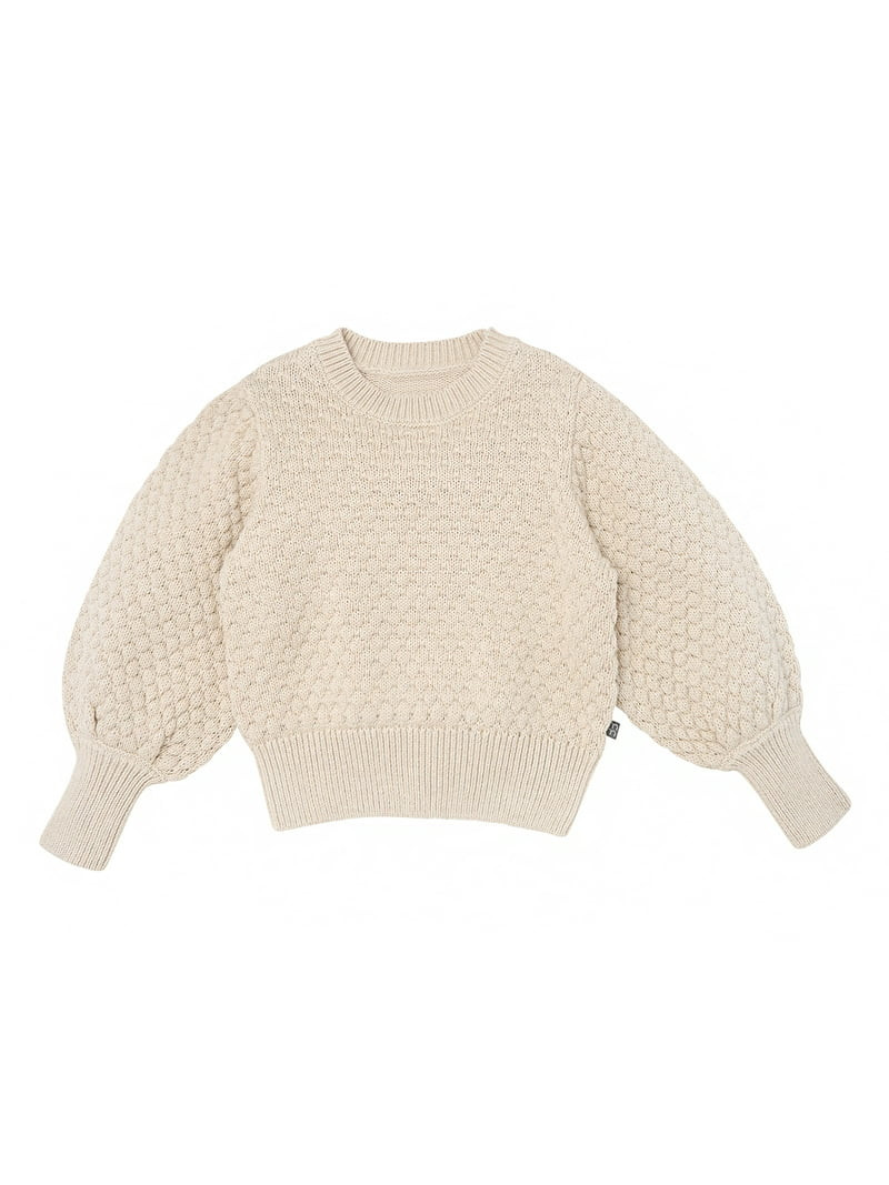 Modern Moments by Gerber Toddler Girl Puff Sleeve Sweater, Sizes 12M-5T - Walmart.com | Walmart (US)