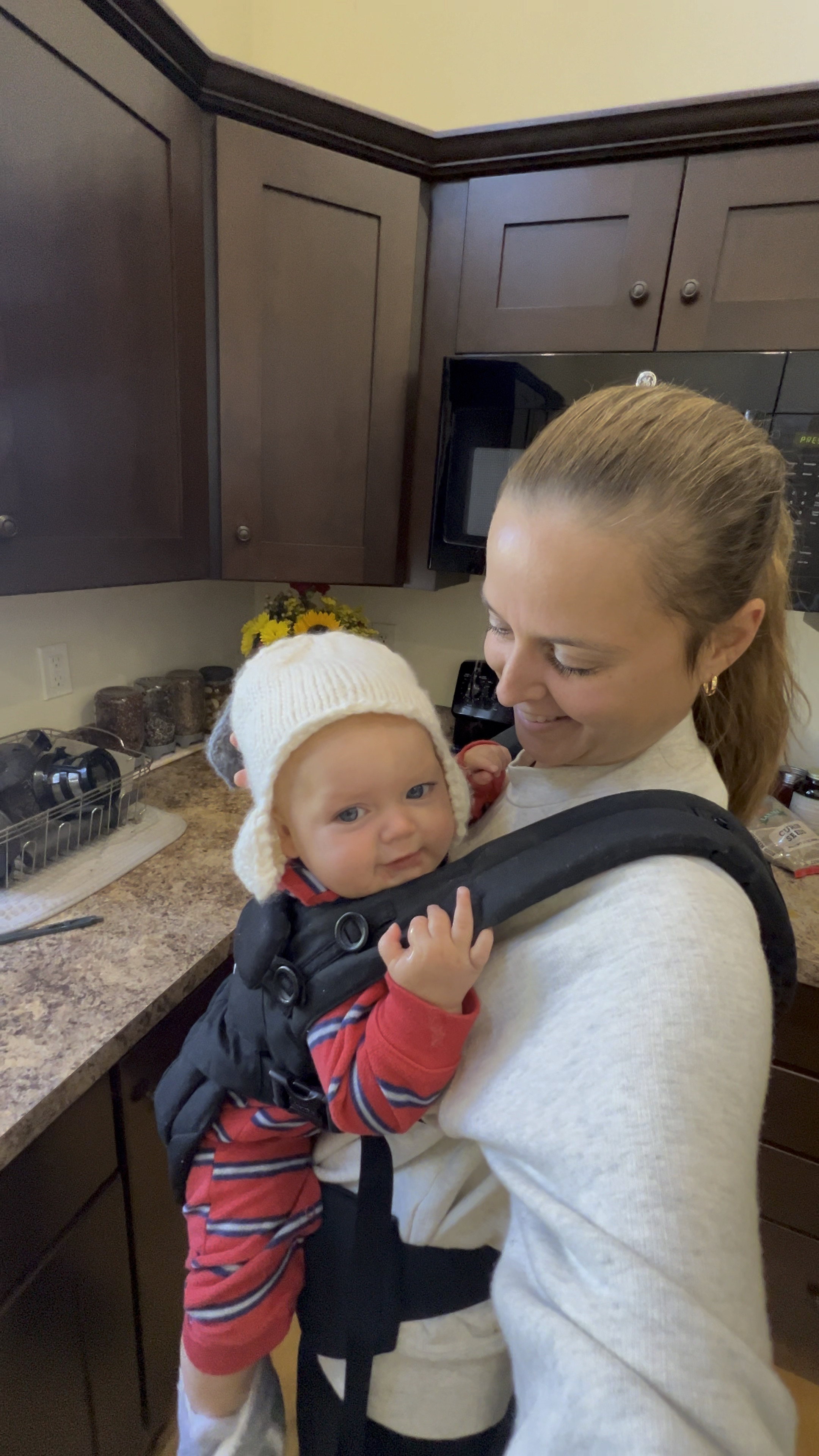 Dinner fun with my little man 🩷