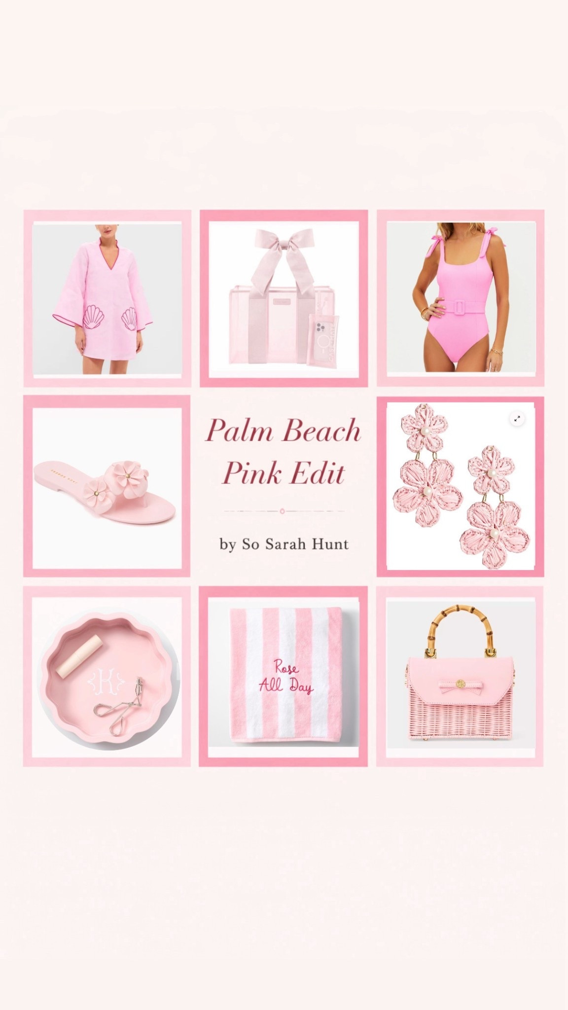 Pink on pink on pink 

#pinkdresses
#pinkpurse
#pinkswim
#pinkbag
#pinkaccessories
#pinkdecor
#pinksandals

#LTKSwim #LTKootd #LTKTravel