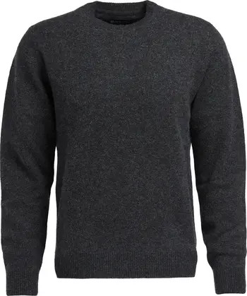 Barbour Essential Patch Wool Crewneck Sweater | Nordstrom | Nordstrom