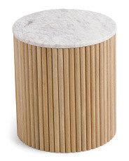 Fluted Side Table  | Marshalls