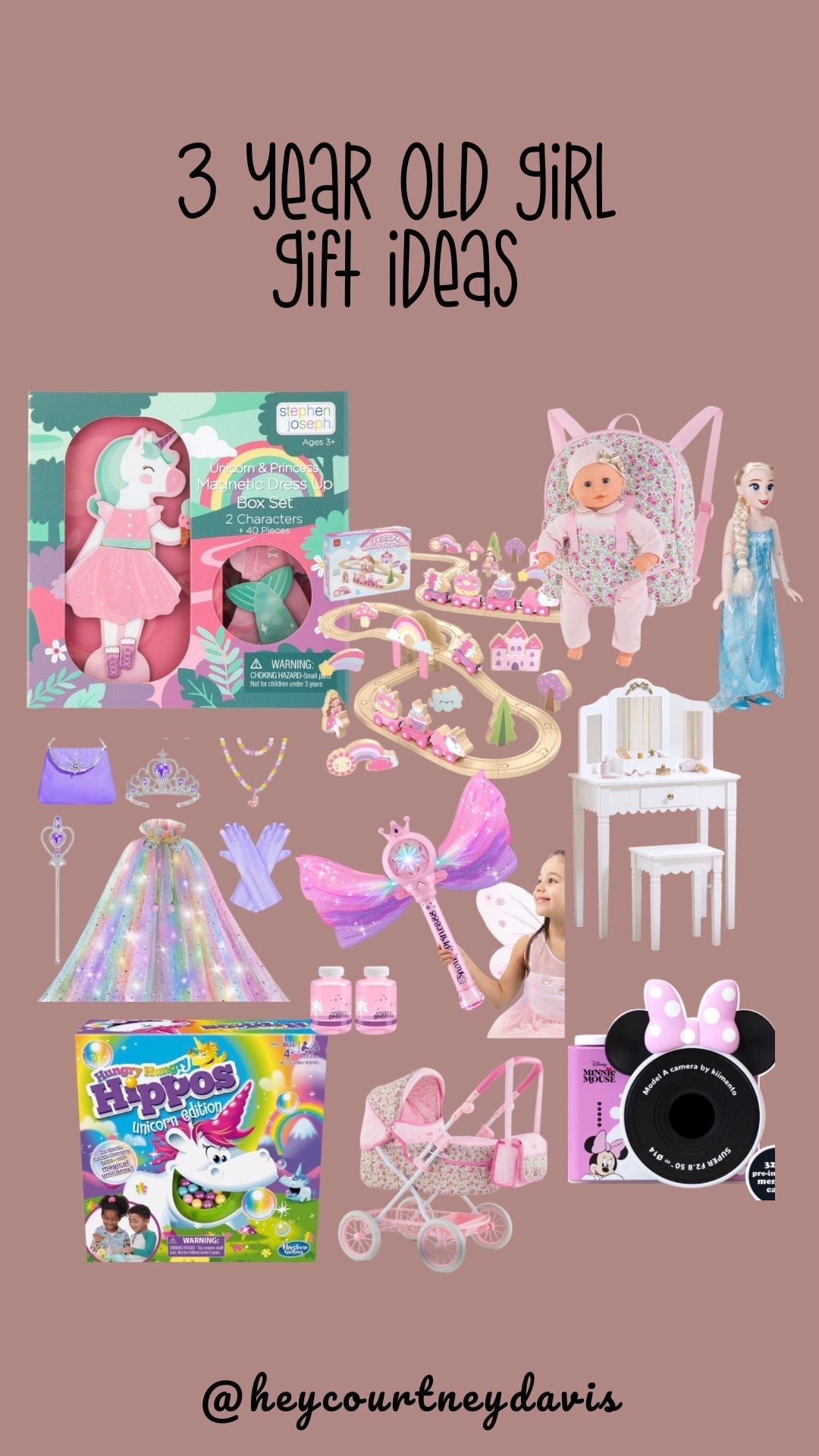 Christmas gift ideas for 3 year old girls! 
#LTKchristmasideas 
#LTKtoddlergifts

#LTKKids