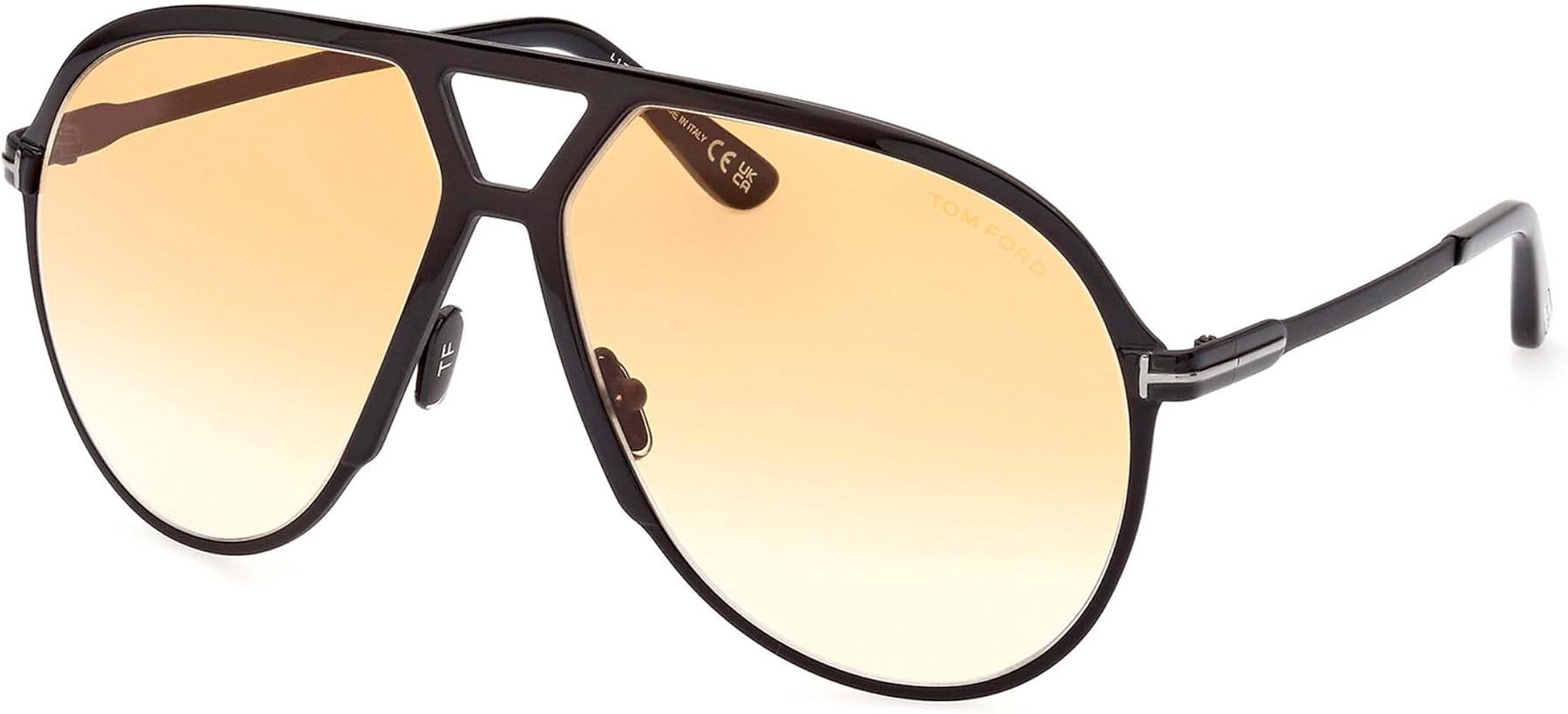 Tom Ford XAVIER FT 1060 Black/Brown Shaded 64/14/135 men Sunglasses | Amazon (US)