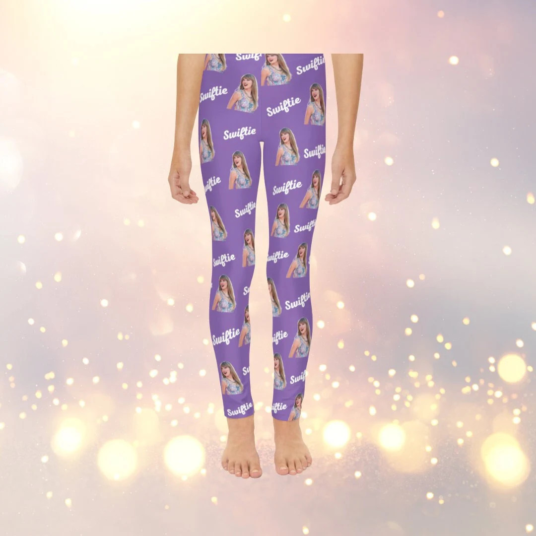 Swiftie Youth Full-length Leggings, Swiftie Leggings, Girls Leggings, Kids Leggings, Tights, Gift... | Etsy (US)