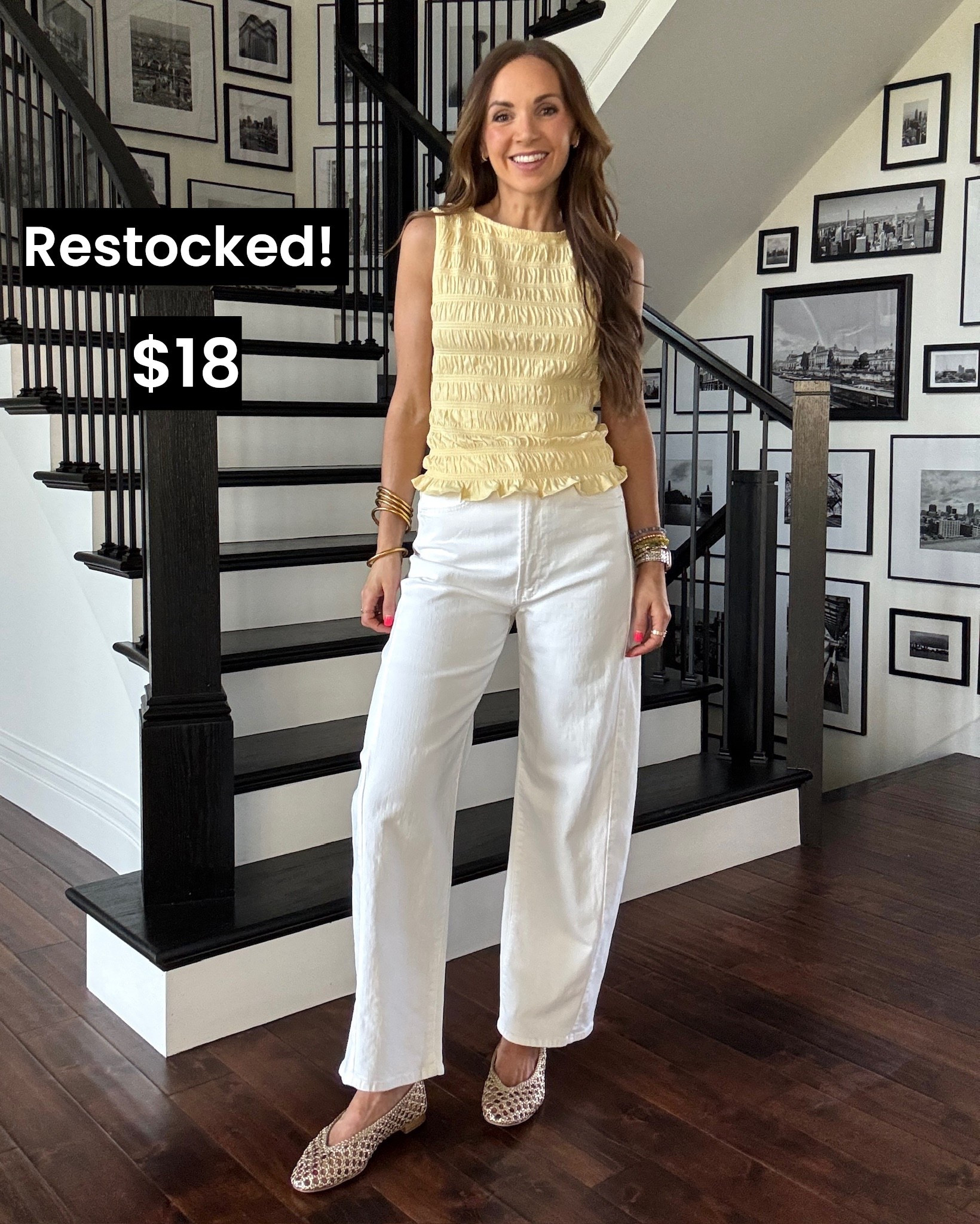 @Target $18 smocked top is back in stock in all sizes! 

#LTKootd