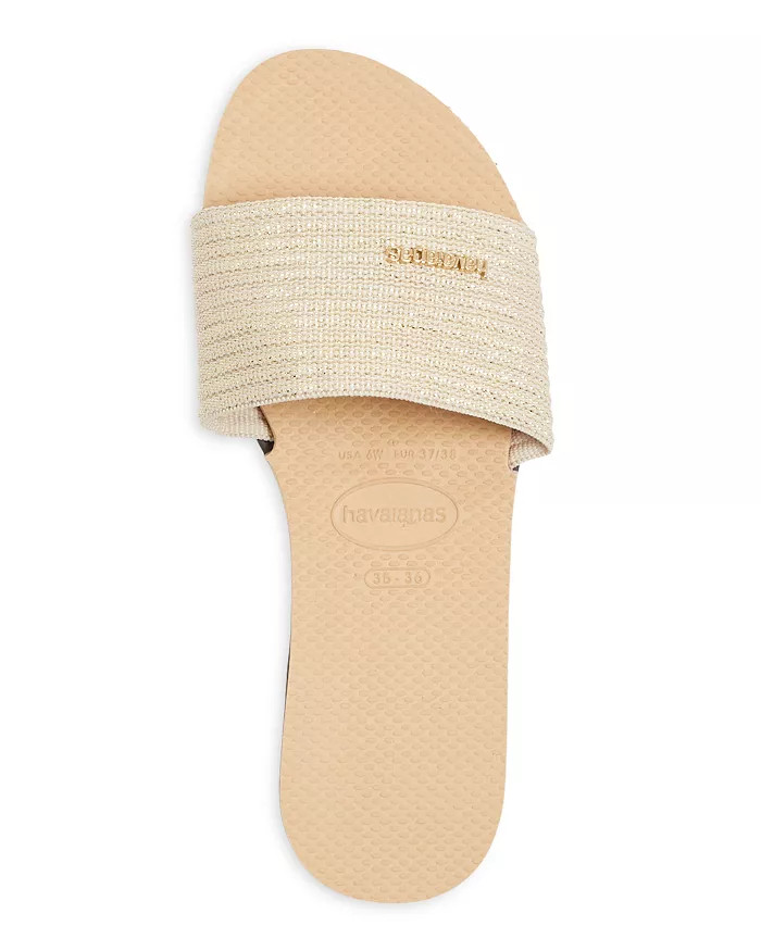 Women's You Malta Metallic Slide Sandals | Bloomingdale's (US)