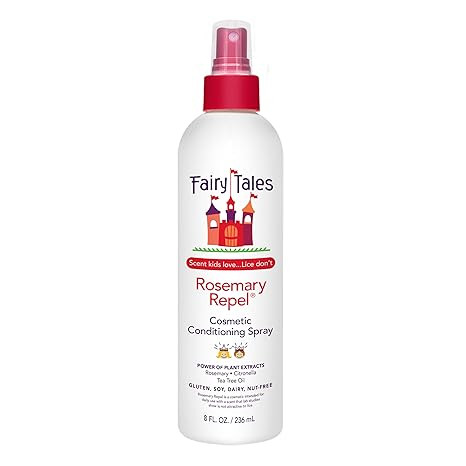 Fairy Tales Rosemary Repel Daily Kids Conditioning Spray – Kids Like the Smell, Lice Do Not, 8 ... | Amazon (US)