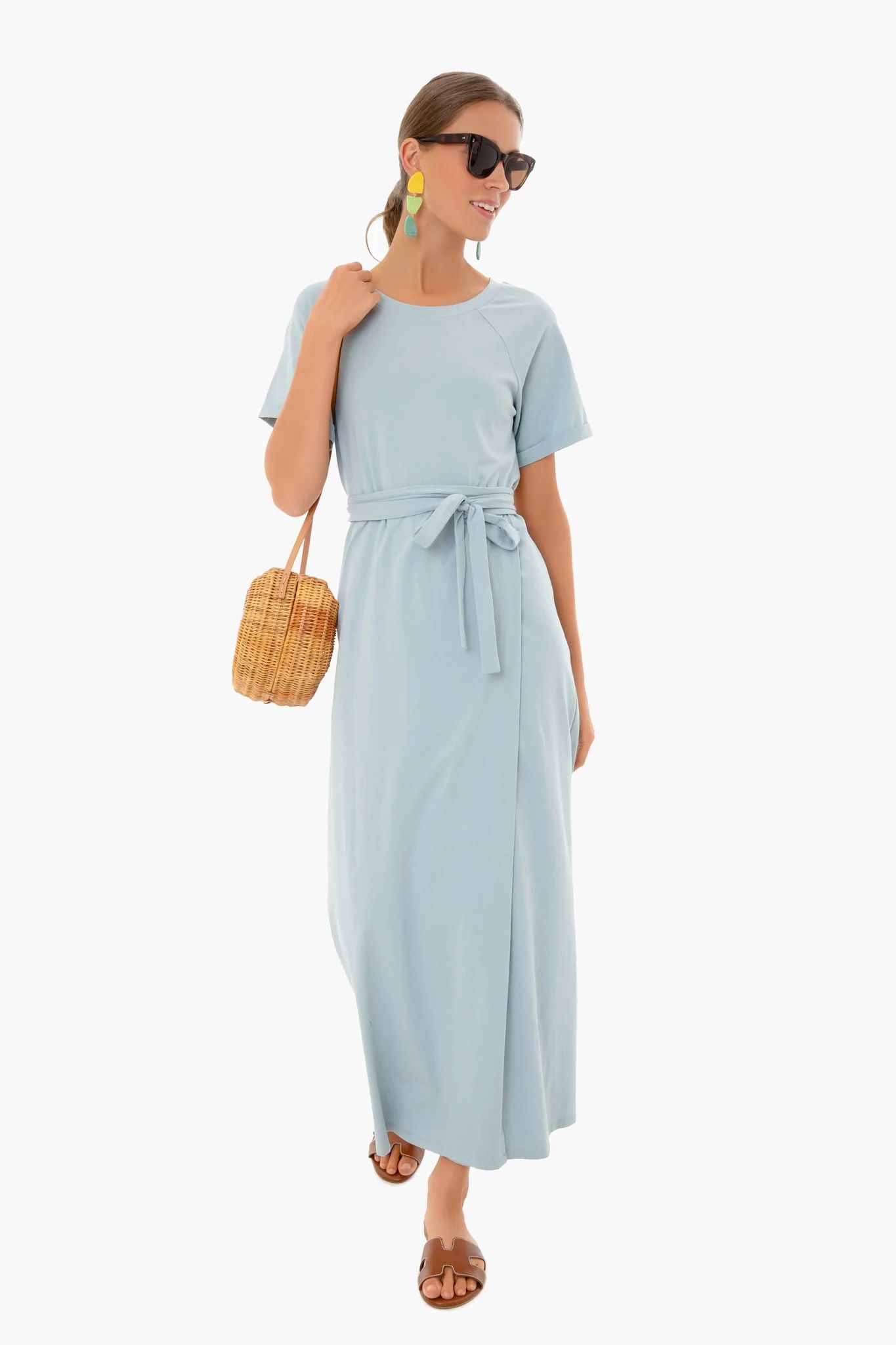 Slate Blue Sawyer Dress | Tuckernuck (US)