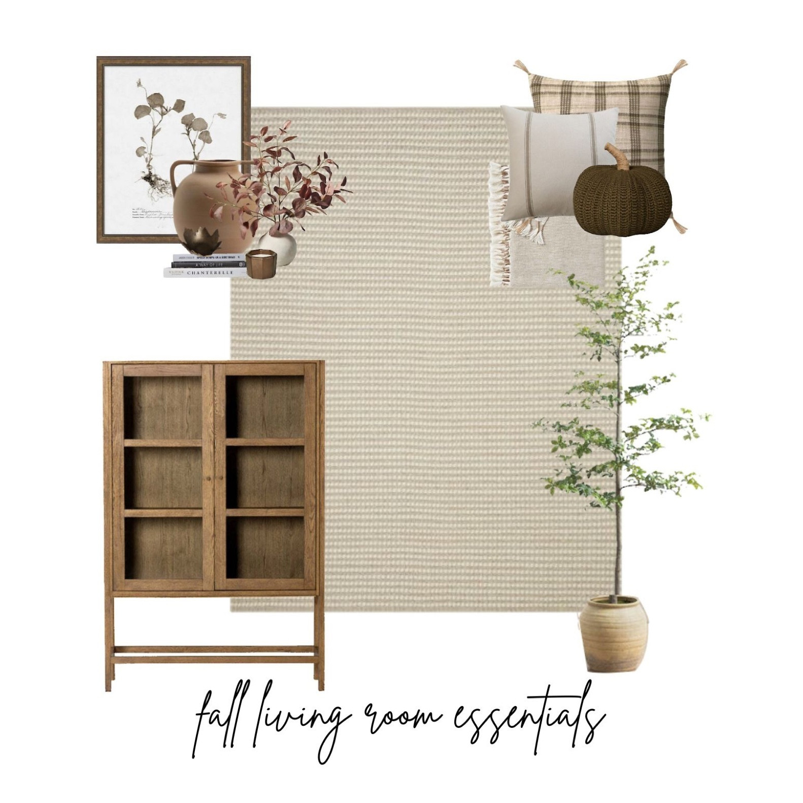 Fall living room decor 

#LTKhome #LTKSeasonal