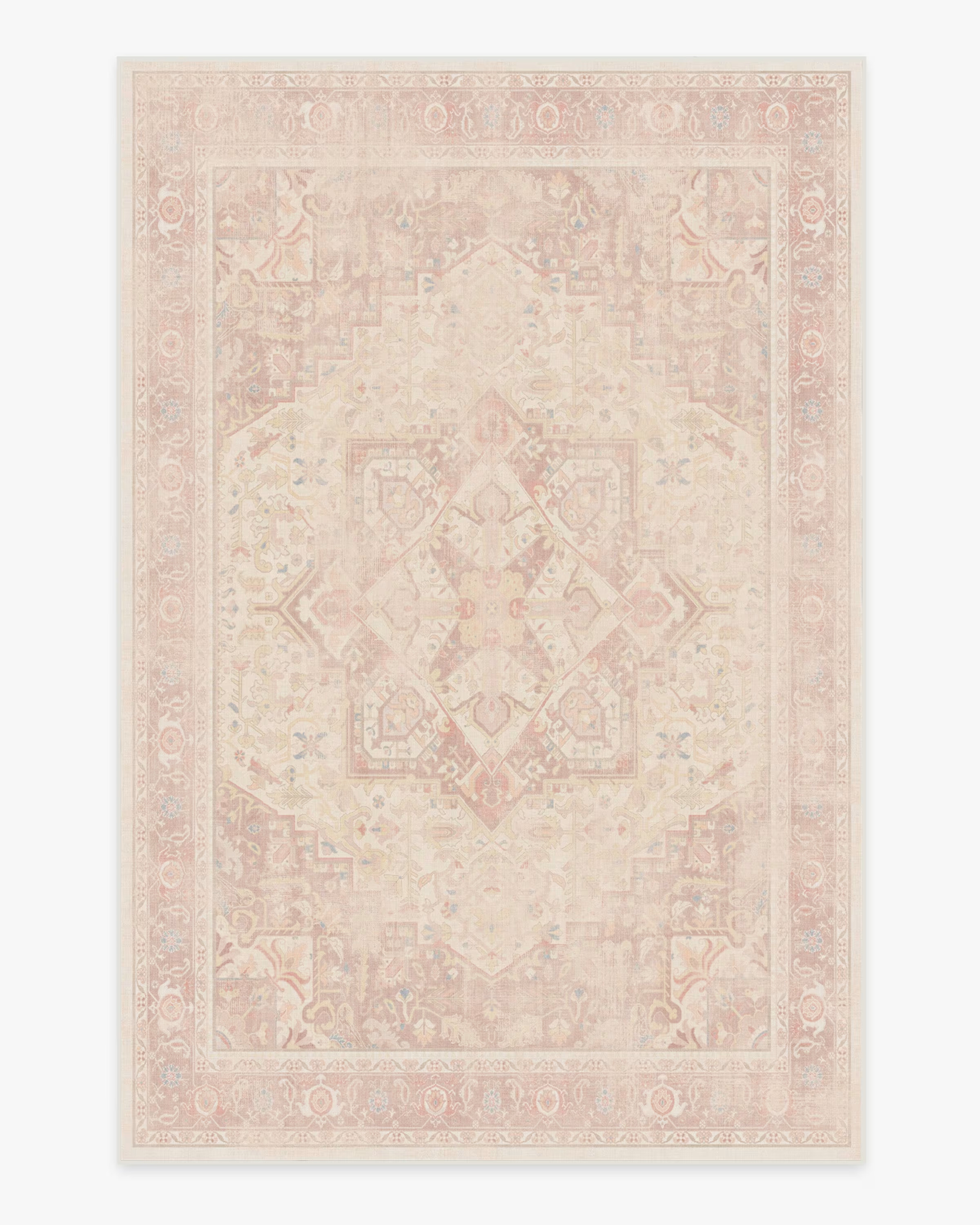 Kamran Soft Pink Rug | Ruggable