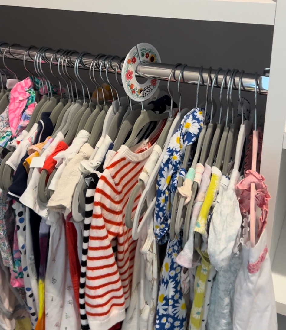 Closet rod divider labels are the best for growing kids between sizes. Here we are listing a bunch of different options. 🩷

#LTKBaby #LTKFindsUnder50 #LTKKids
