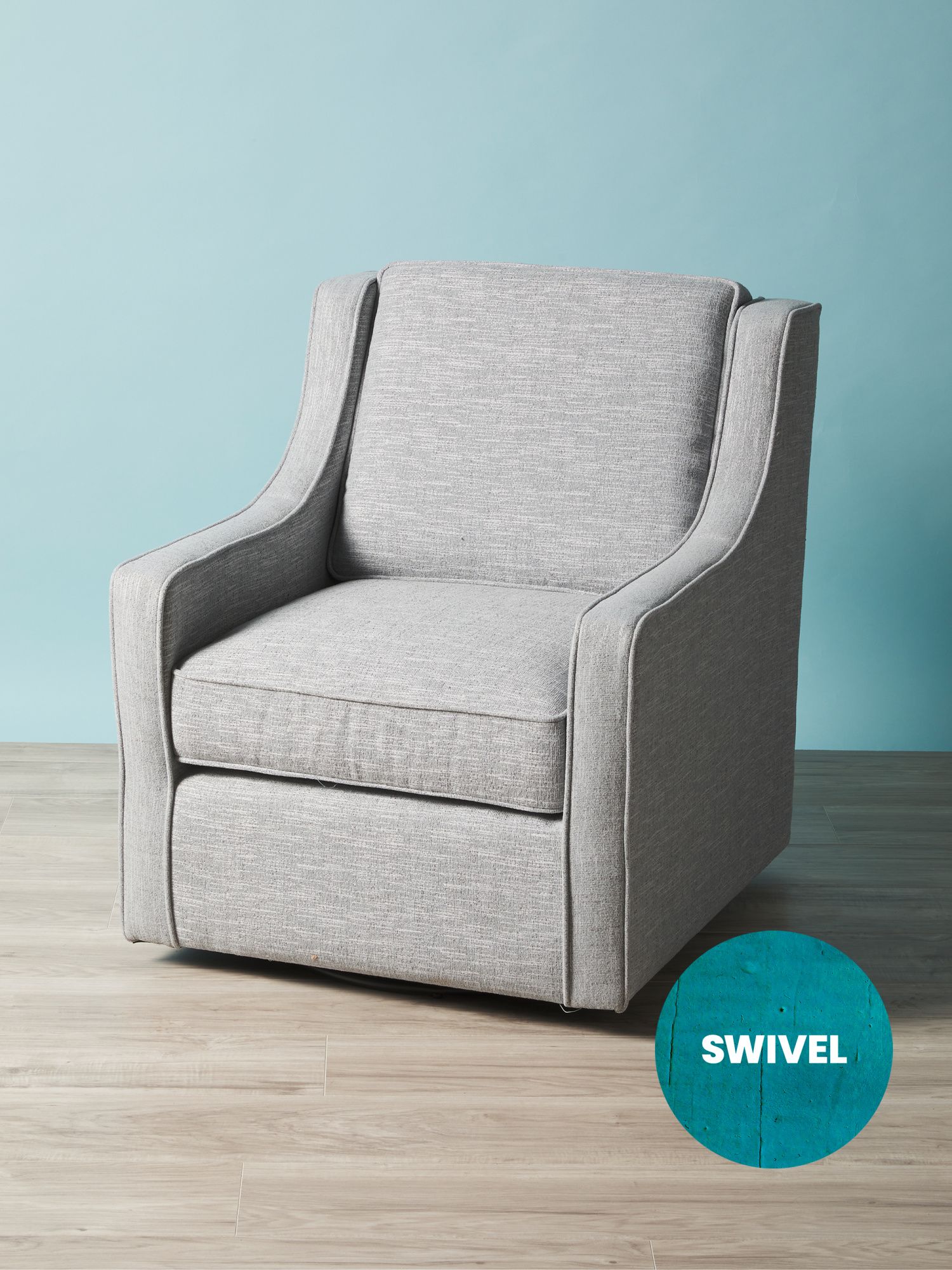 34in Upholstered Swivel Chair | Kitchen | HomeGoods | HomeGoods