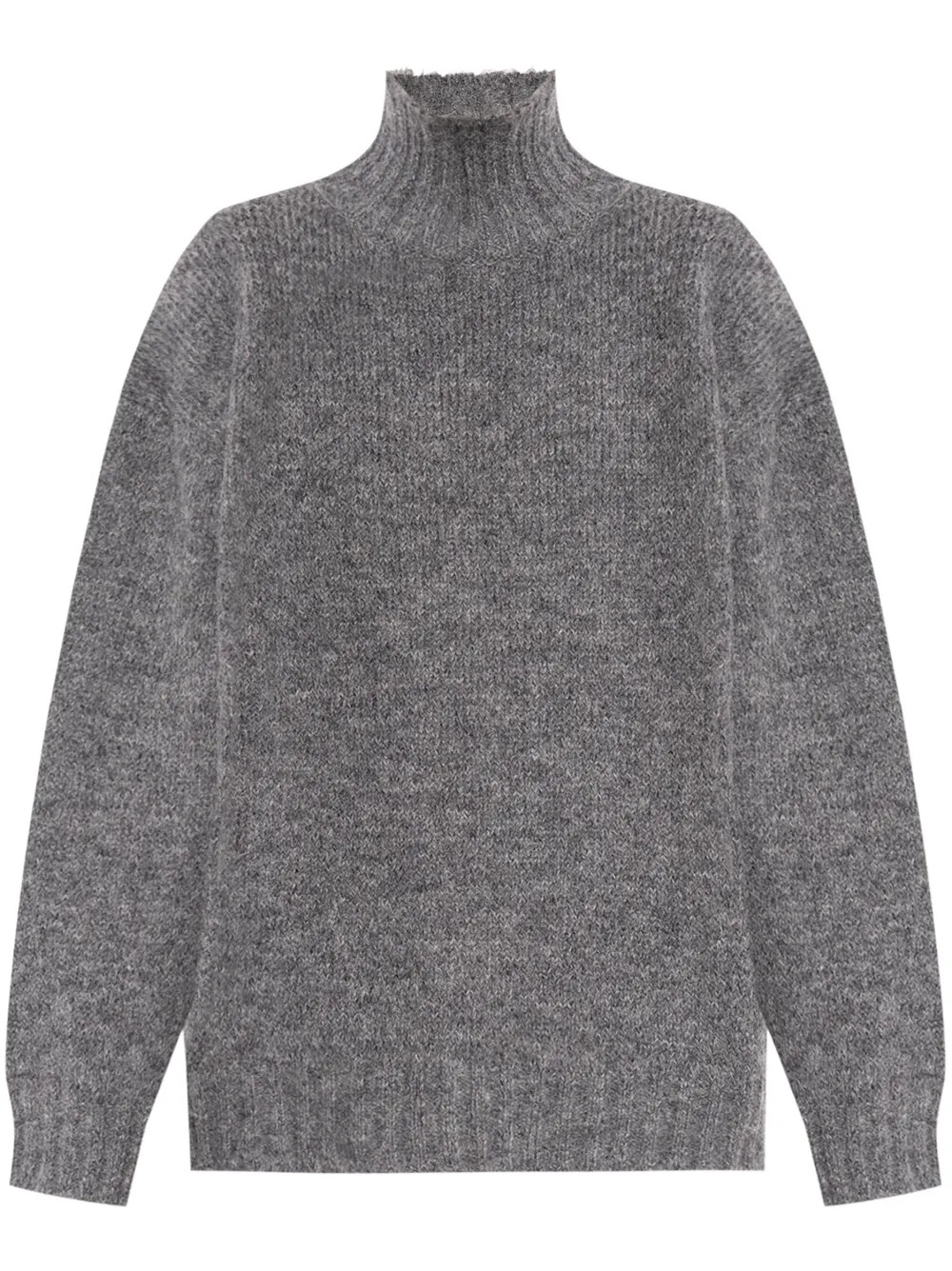 Jil Sander high-neck Knit Jumper | Grey | FARFETCH IN | Farfetch Global