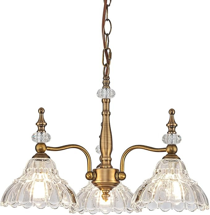 HDDFL Chandelier Light 3 Lights Chandeliers Lamp Modern Pendant Light Fixtures for Dining Room En... | Amazon (US)