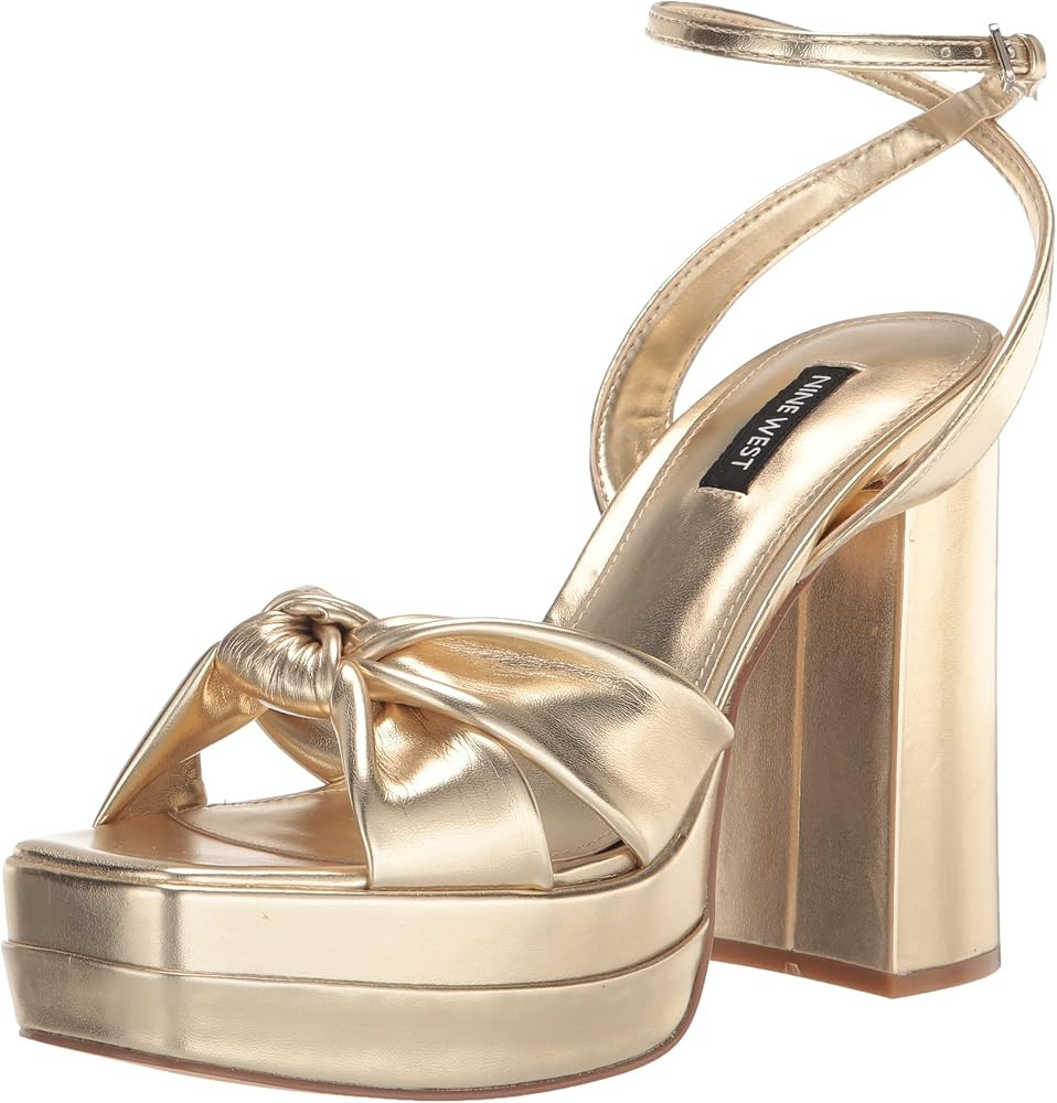 NINE WEST Women's Vivid Heeled Sandal | Amazon (US)