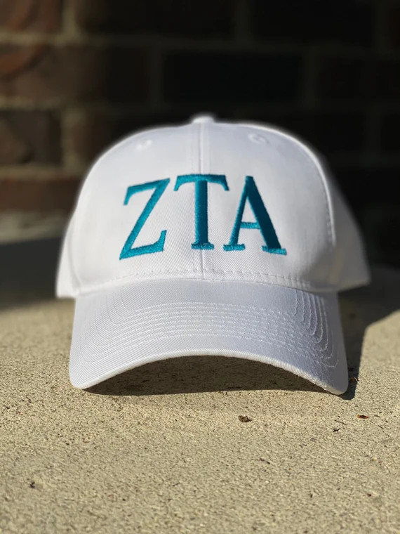 Zeta Tau Alpha Hat Pigment Dye Hat ZTA Hat Zeta Tau Alpha - Etsy | Etsy (US)