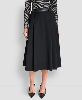 DKNY Women's Pleated Midi Skirt - Macy's | Macy's