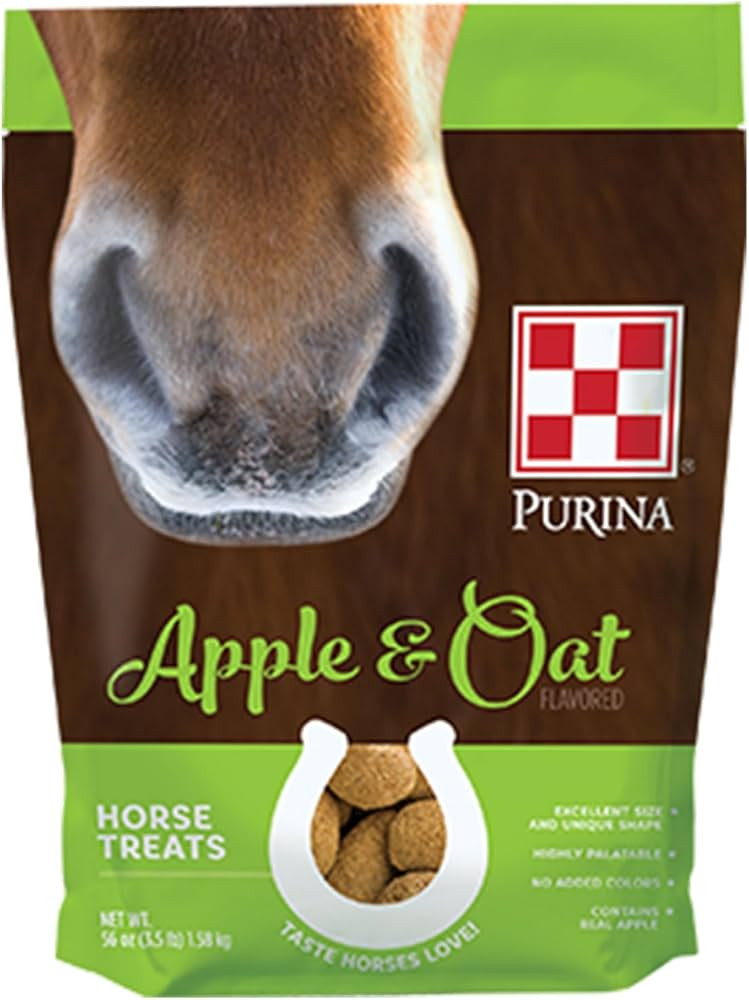 Purina | Apple and Oat Flavored Horse Treats | 3.5 Pound (3.5 lb) Bag | Amazon (US)