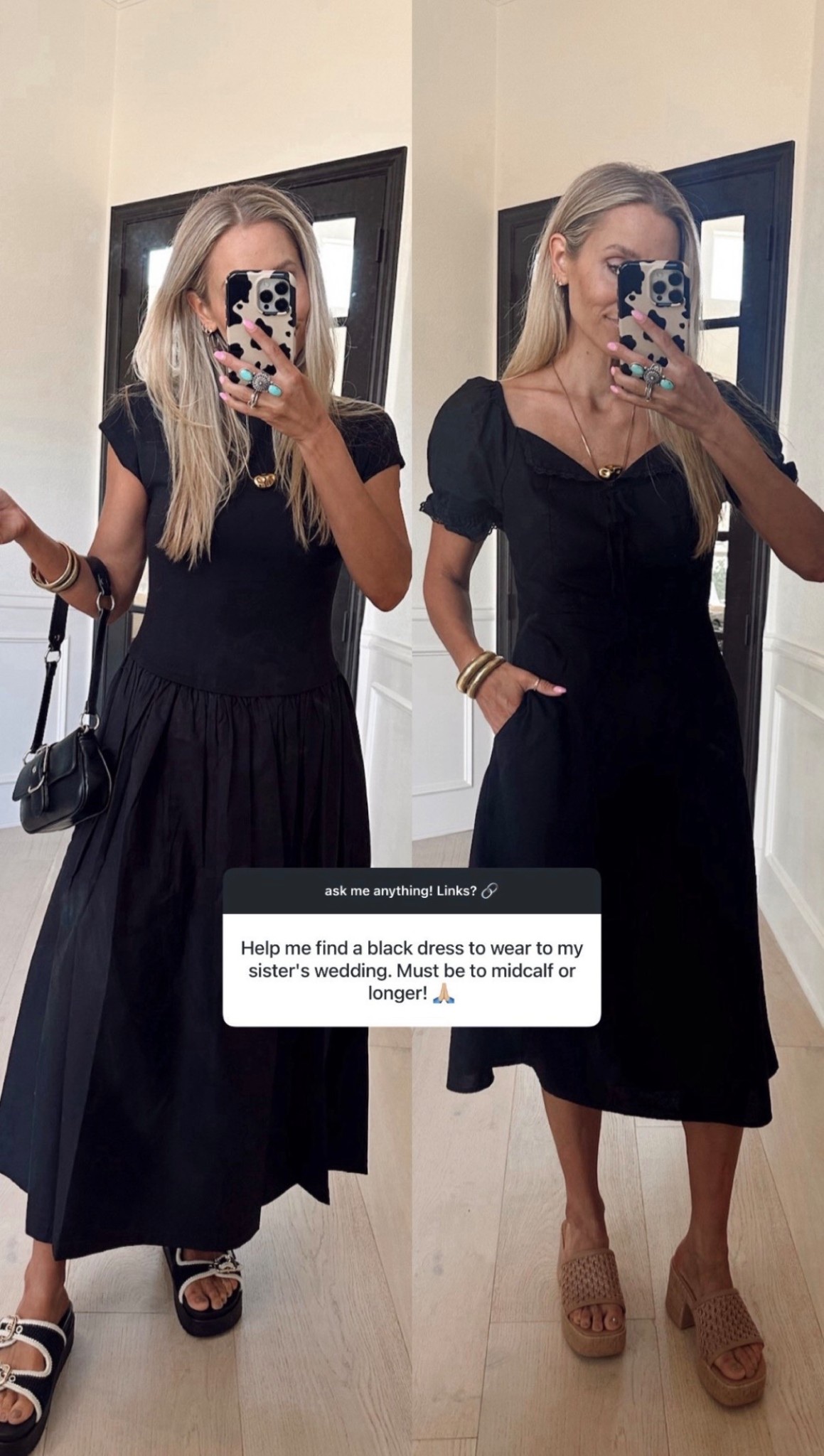 🤍 These two black dresses are my top recommendation for your sisters wedding! 

#LTKWedding #LTKWorkwear #LTKmomlife