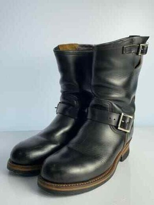 Red Wing Boots Leather Engineer Boots 2268 Black Size US 7  | eBay | eBay UK