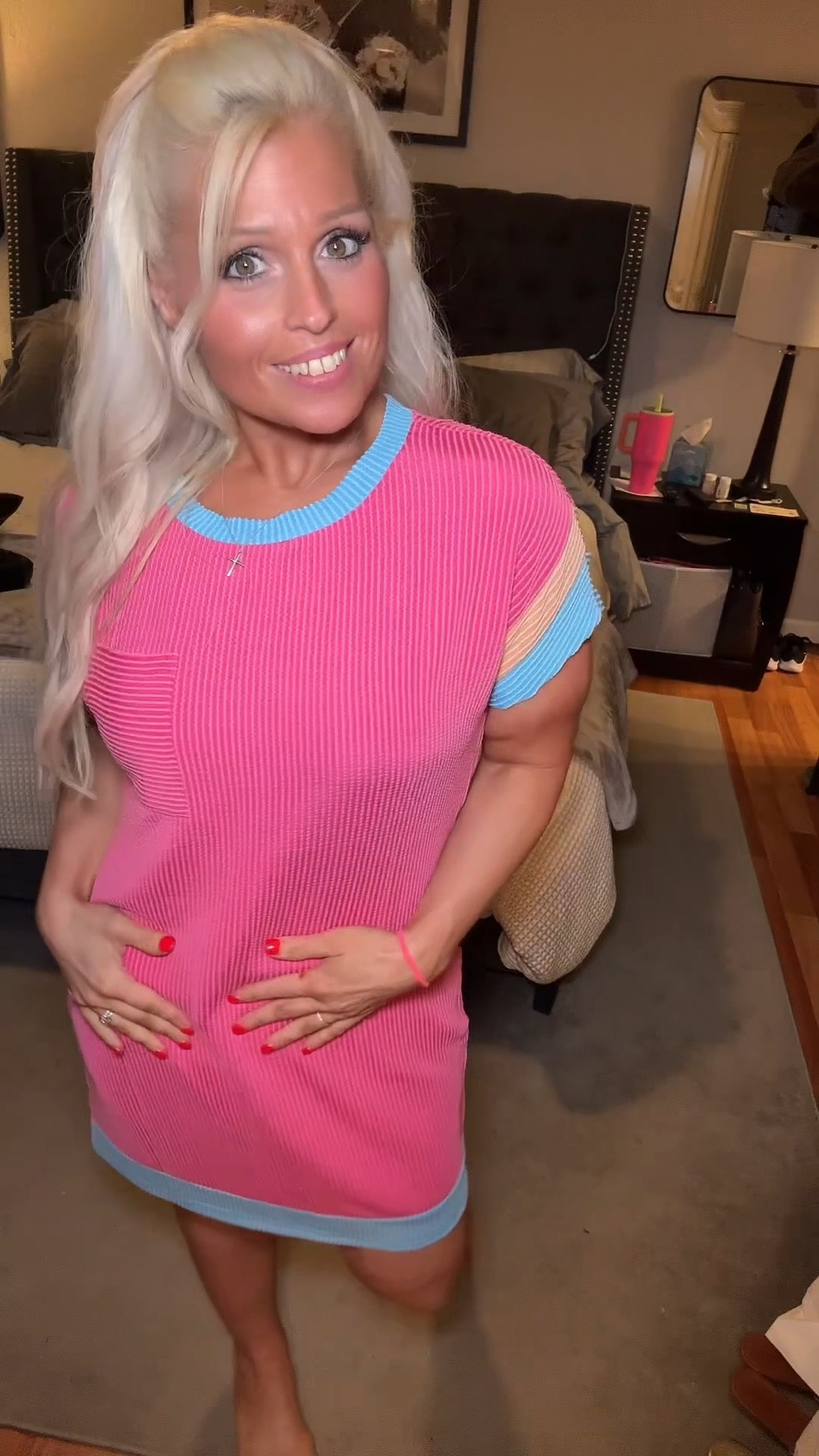 When I first saw this dress I wasn’t sure, but when I put it on…I immediately fell IN LOVE!!
This is the perfect dress to go into spring with & comes in several colors & different options!


#LTKMidsize #LTKSpringSale #LTKootd