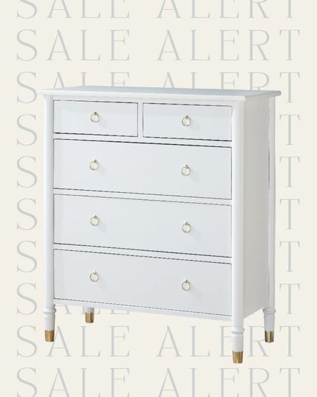 SALE ALERT 🔔 

5 drawer dresser under $350! Pretty gold accents and would be so pretty in a light and airy bedroom! 

Amazon sale, sale, daily deal, Amazon deal, sale find, sale alert, dresser, bedroom furniture, guest room, primary bedroom, bedroom, bedroom styling, curated spaces, shoppable inspo, bedroom inspiration, Modern home decor, traditional home decor, budget friendly home decor, Interior design, look for less, designer inspired, Amazon, Amazon home, Amazon must haves, Amazon finds, amazon favorites, Amazon home decor #amazon #amazonhome 

#LTKSaleAlert #LTKHome #LTKFamily