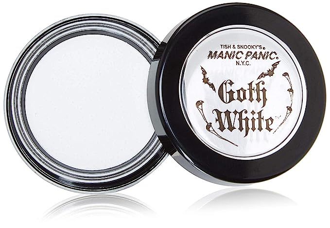 Manic Panic Goth White Cream-to-Powder Foundation - Full Coverage Foundation With Velvety Consist... | Amazon (US)